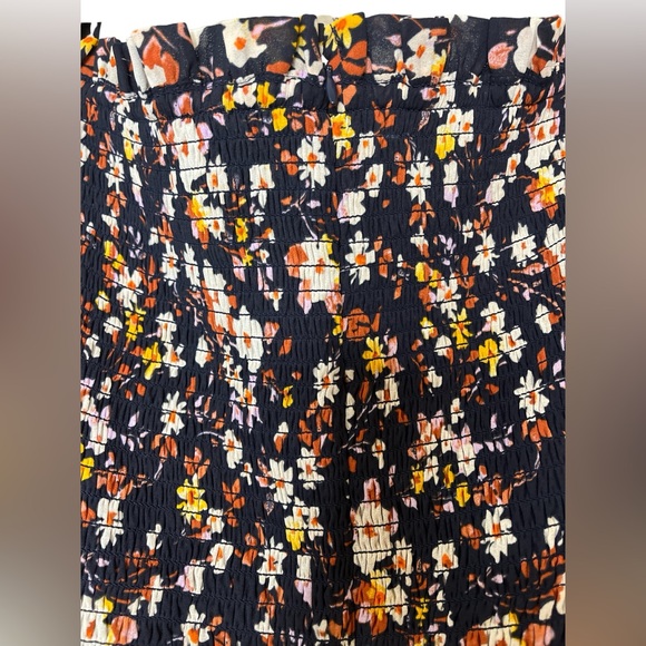 Ann Taylor Navy Floral Maxi Dress Size 14 NWT - Picture 7 of 9